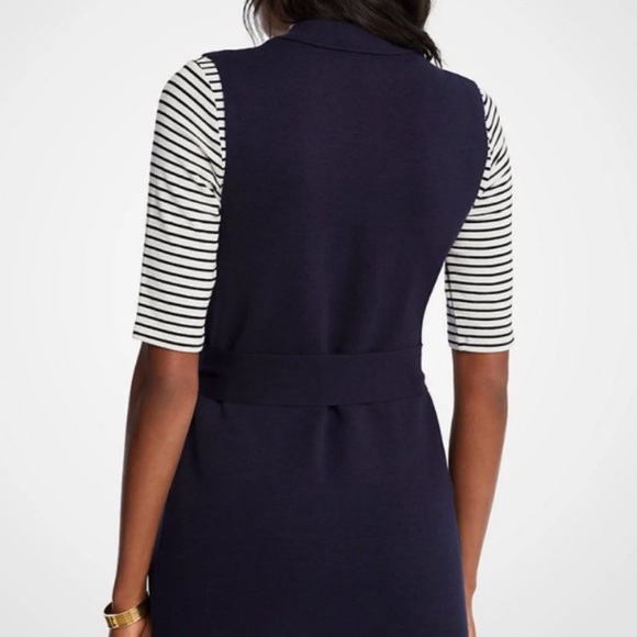 Ann Taylor Belted Sweater Vest - Picture 2 of 3